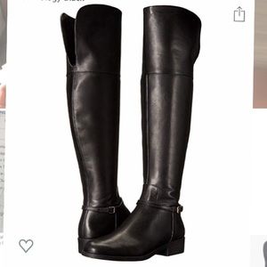 Cole Haan Valentia over-the-knee black boot, 9.5M